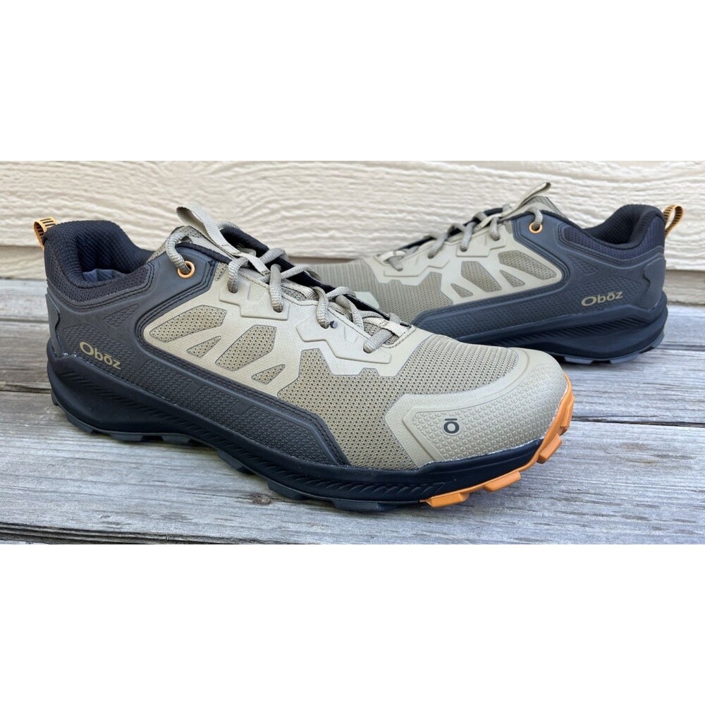Nice! Oboz Katabatic Low Men’s 12 Trail Shoes Thicket *READ*